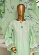 Ombre By HZ Textile Embroidered Jacquard 3 Piece Stitched Suit HZ25ODJ PSJ-029